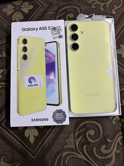 Samsung A55 8gb 256gb 5g brand-new 2 warranty mobile only box