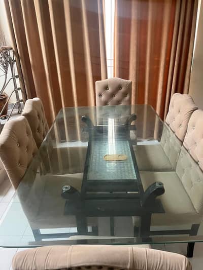 6 seater dining table set