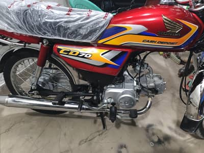 HONDA CD70 2025 MODEL FULL LUSH CONDITION 10/10 OPEN LETTER