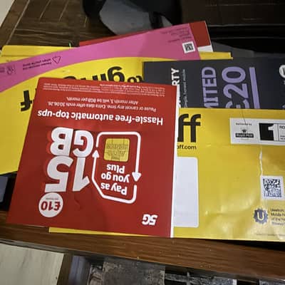 U*K Sim Cards for sale