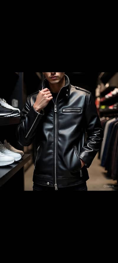 Premium leather jackets for mens