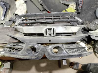 CIVIC FRONT GRILL (COMPLETE)
