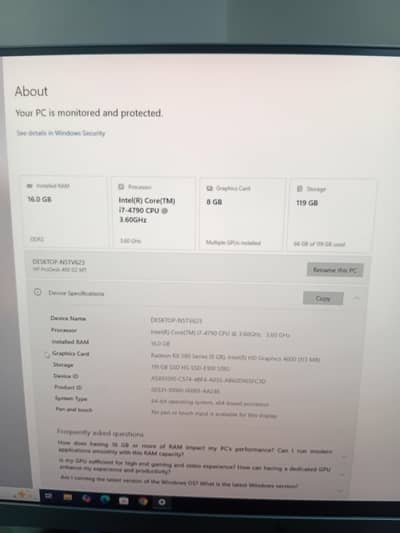Gaming CPU for sale