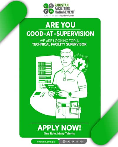 Facilities Supervisor - Cleaning / Janitorial