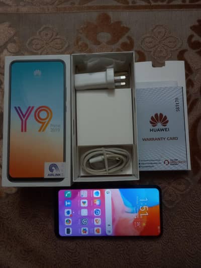 Huawei Y9 Prime 2019 4gb 128gb Complete box