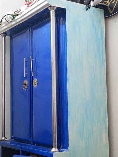 just like new wardrobe inside total new iron made