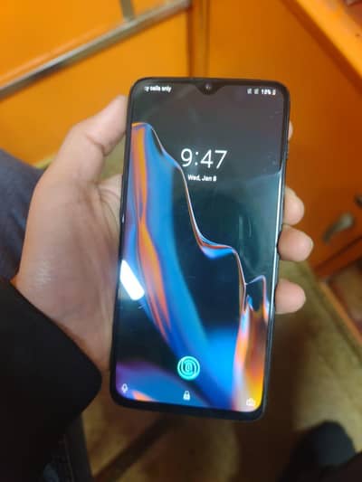 One Plus 6T 8 gb 128 gb Pta proved Only Cell phone available
