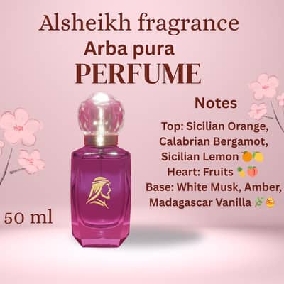 perfume arba Pura  by alsheikh fragrance