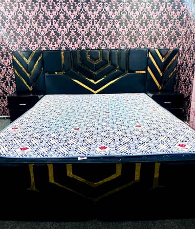 Bed , dressing,and cupboard