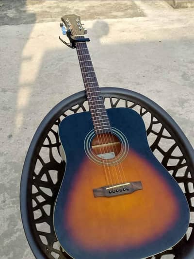 premium acoustic guitar