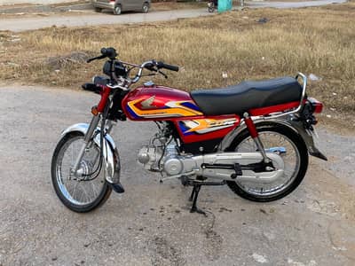 Honda 70 25 model