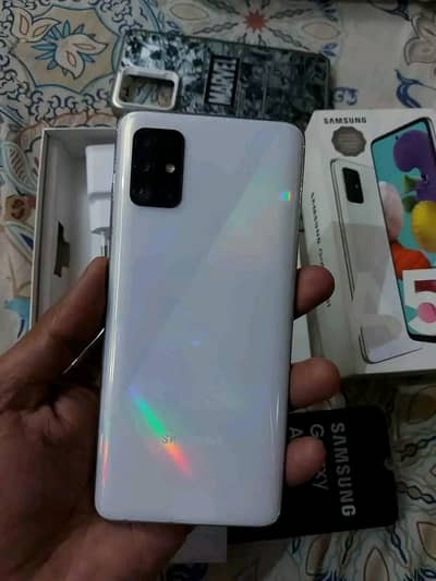 03237004371 Samsung Galaxy A51 5G with box all ok no fault
