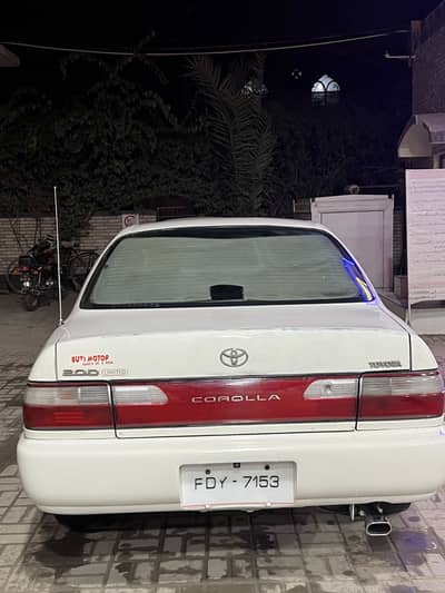Toyota corolla 2001 Diesel. 80 percent original body.