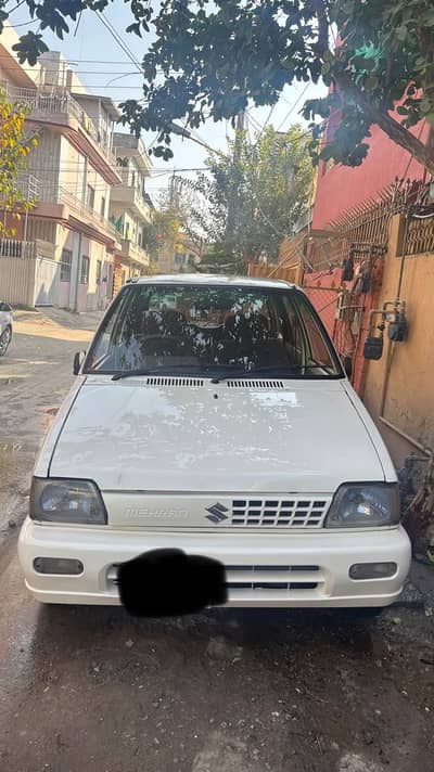 White suzuki mehran vxr