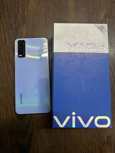 Vivo Y12s With Box & Charger Official PTA Approved