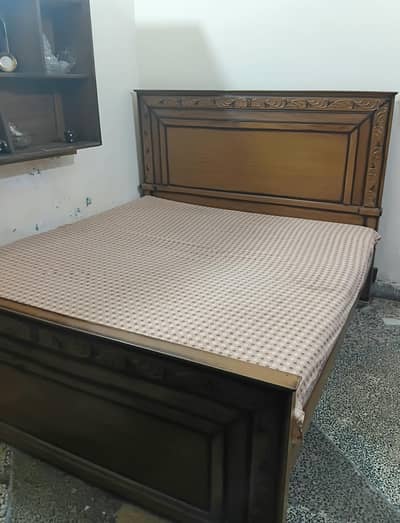 Wodden Bed 2 Side Table or Dressing Only 1.5 Year Used