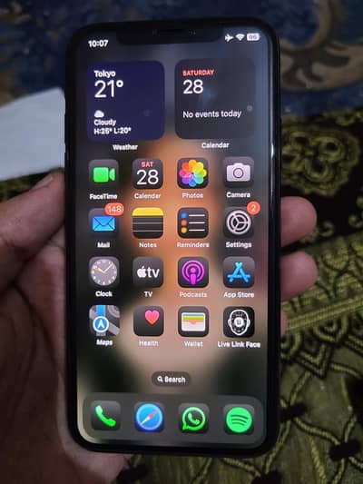 iphone XS Non PTA, 256gb, bh74% 256GB storage