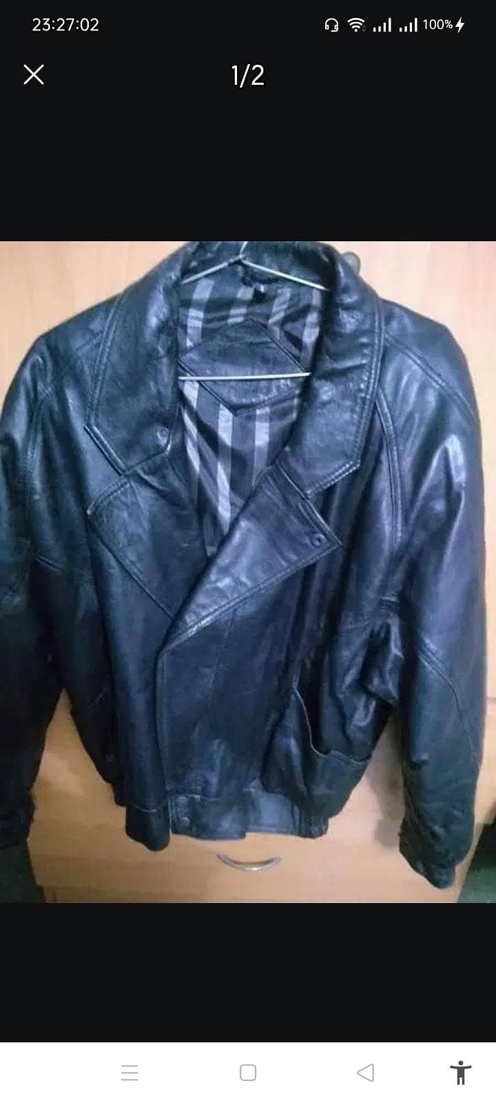 مقام ماڈل کالونی ایک چمڑے کی جیکٹ برائے فروخت 0