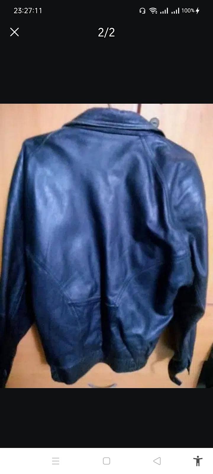 مقام ماڈل کالونی ایک چمڑے کی جیکٹ برائے فروخت 1