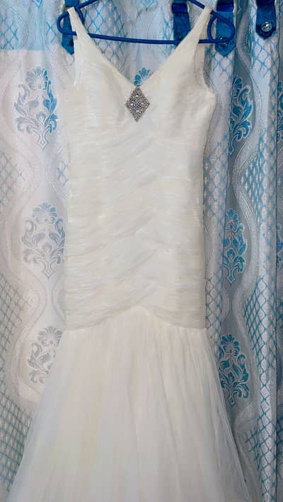 Made in German White western maxi long