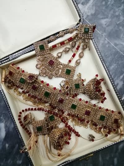 bridal set as well as party wear