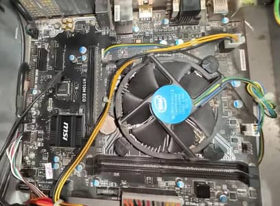 msi h110m eco mobo with i5 6500 with 250watt supply