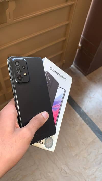 Samsung a53 dual sim official pta sealed with box