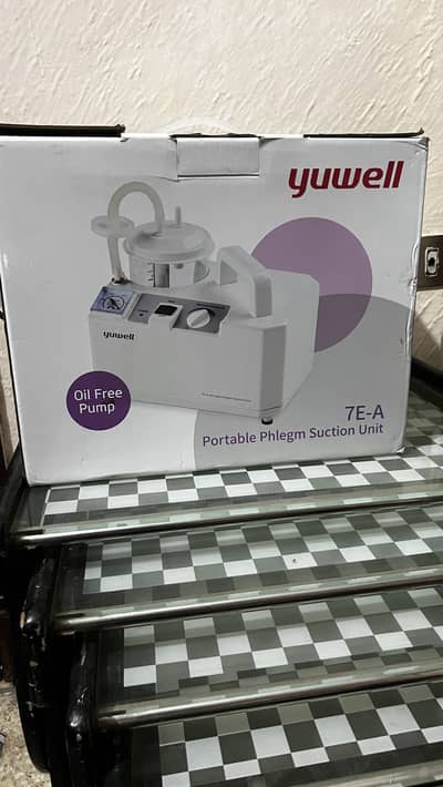 Portable phlegm suction machine