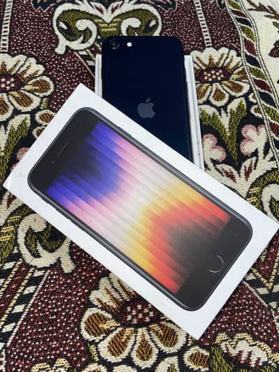 iPhone SE 3 100% battery health 64 gb jv non pta brand new