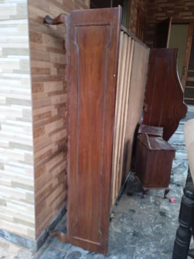 pure wood double Bed