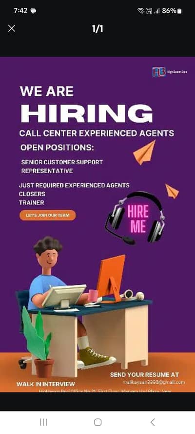 Call center jobs. (CSR and CLOSERS)