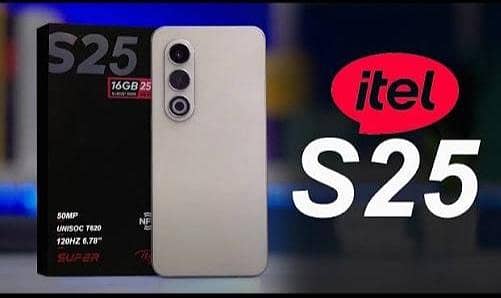 Itel S25 (8+8)Gb Ram, Rom 128 Gb