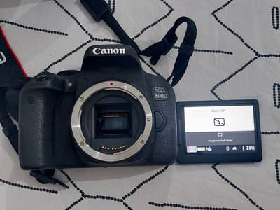 Canon 800d (rebel t7i)