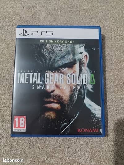 Metal Gear Solid Snake Eater | ps5 games | playstation games
