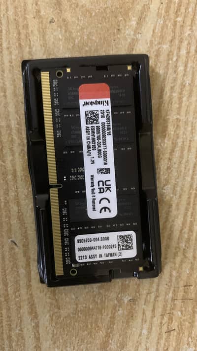 DDR4 8gb laptop ram 2666mhz kingston fury impact