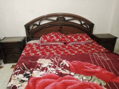 Wooden bedroom set