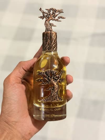 Eternal Oud by Lattafa - SLIGHTLY USED 5 7 Spray - 100ml Bottle