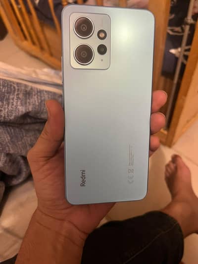 Redmi Note 12 8+8 256gb iceblue color new condition