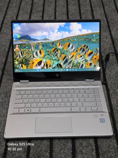 HP Pavilion x360 Convertible 14" i5 8th Gen 8GB Ram 256GB Finger Print