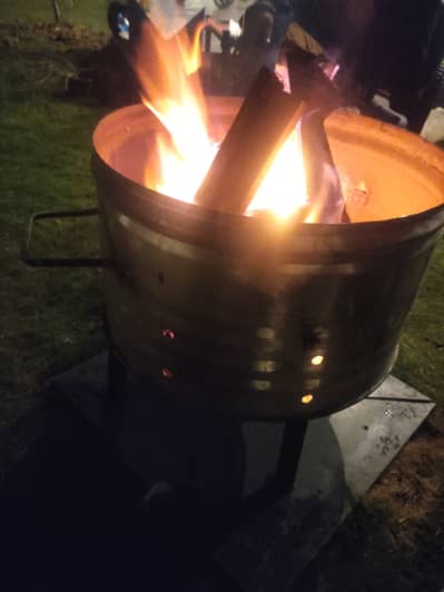 Family size bonfire pit