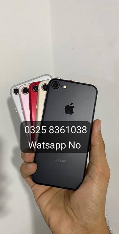 iPhone 7 PTA Approved 128GB Jo Colour Chahye Mill Jaega