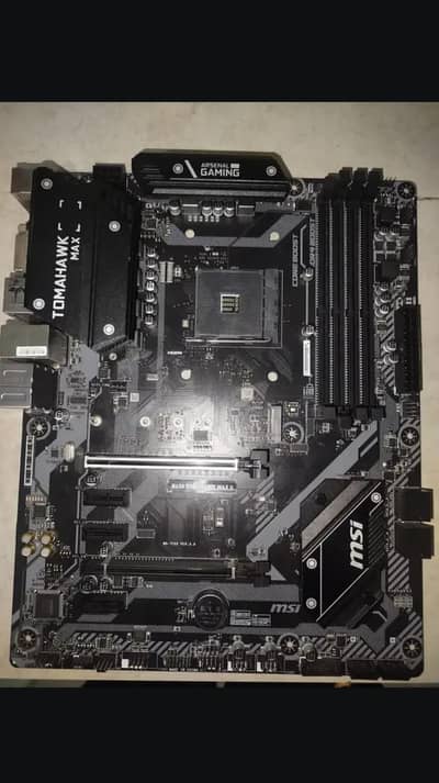 Msi b450 Tomahawk Max ii (for parts)