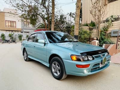Toyota Indus corolla 1998 reg 1999 GL limited Own engine low mileage