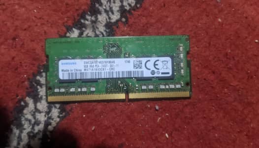 Samsung 8GB PC4 1Rx8 2400T DDR4 Laptop RAM
