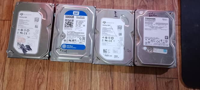 500 GB and 1TB HDD