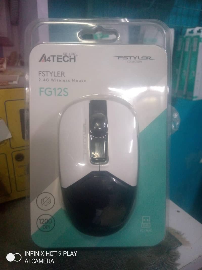 wireless mouse is A4 TECH 0