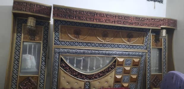 Bed Set and Dressing with side tables