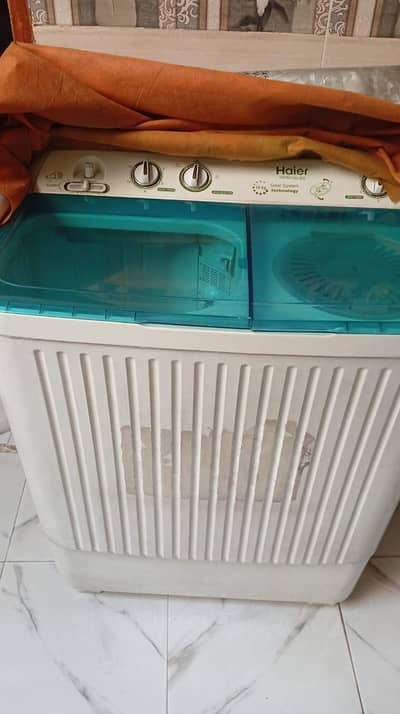 Haier semi washing machine