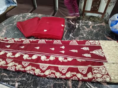 full embroidery suit