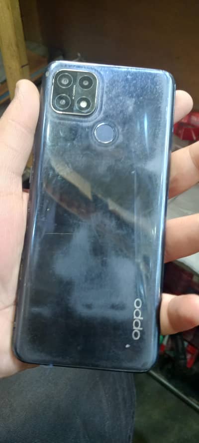 oppo a15 blue clr